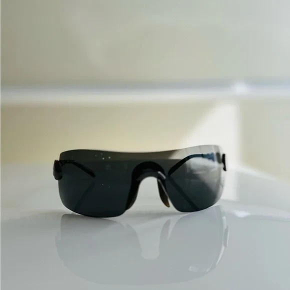 RARE🖤DIOR Vintage millenium rimless sunglasses Y2K.